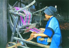 Tujia Silk Brocade Machine